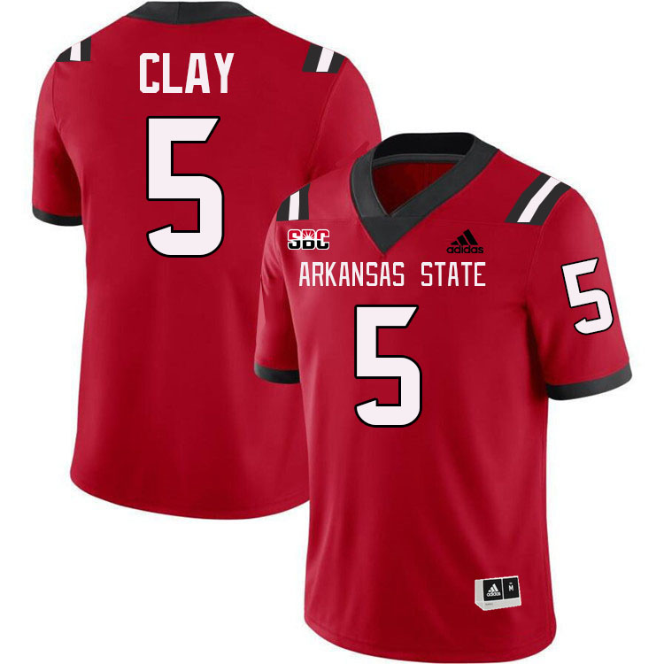 Kenyon Clay Arkansas State Jersey,Arkansas State Red Wolves Football Uniforms,Jersey-Red Kenyon Clay Arkansas State Jersey,Arkansas State Red Wolves Football Uniforms,Jersey-Red